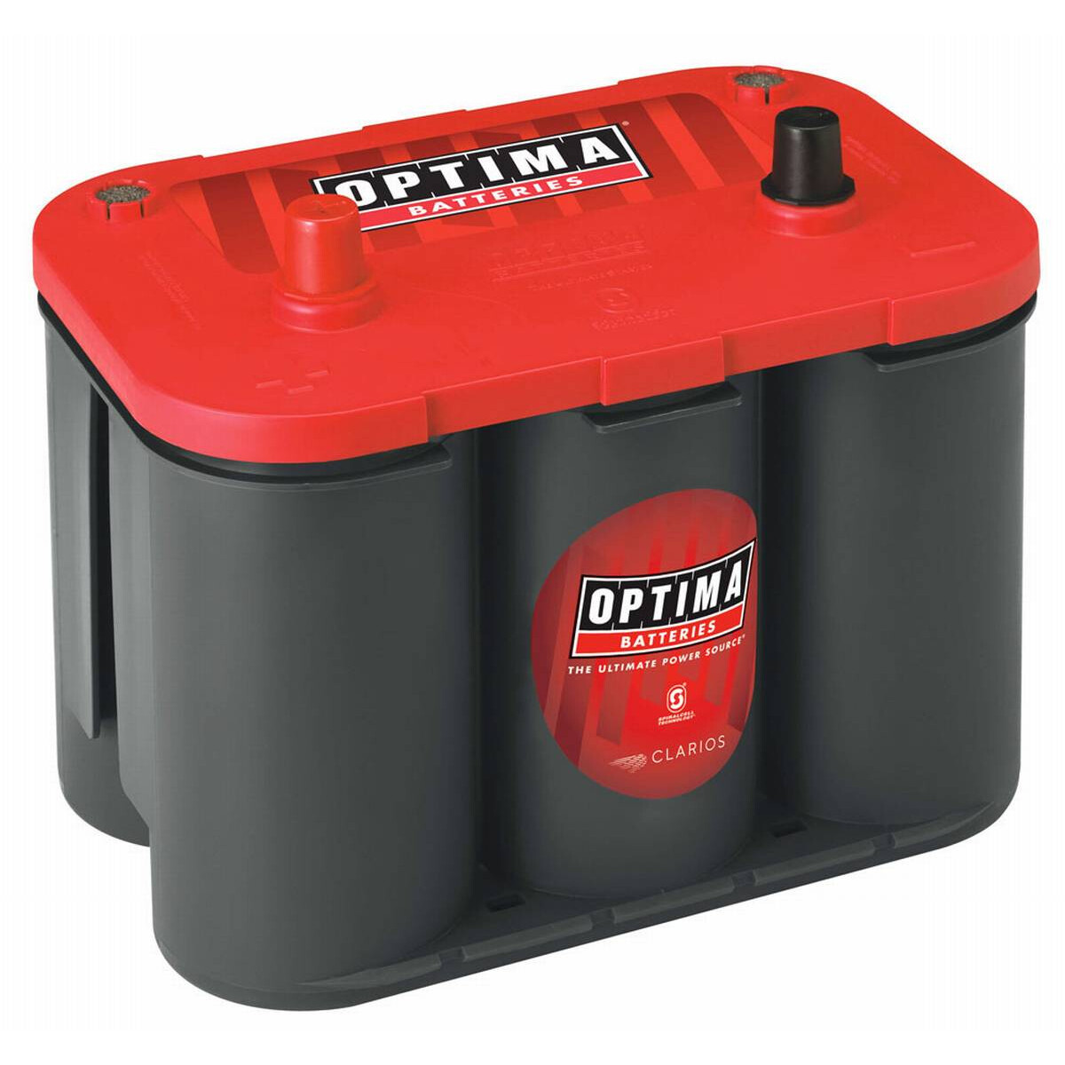 Optima Red Top RT S-4.2 – 12V 50Ah AGM Spiralcell Starterbatterie