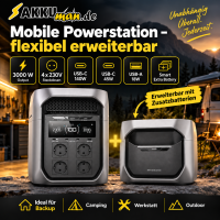 EcoFlow DELTA 3 Max Plus 8,19 kWh Set - 3000W - 3x Zusatzbat