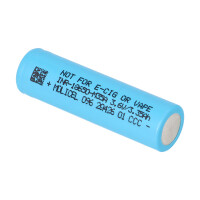 Molicel INR18650-M35A 3500 mAh 10 A 18650 Li-Ion Zelle Flat 