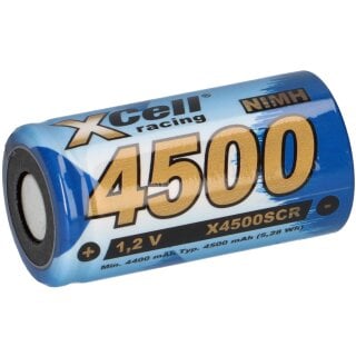 XCell Akku Sub-C 1,2V 4500mAh X4500SCR Hochstrom