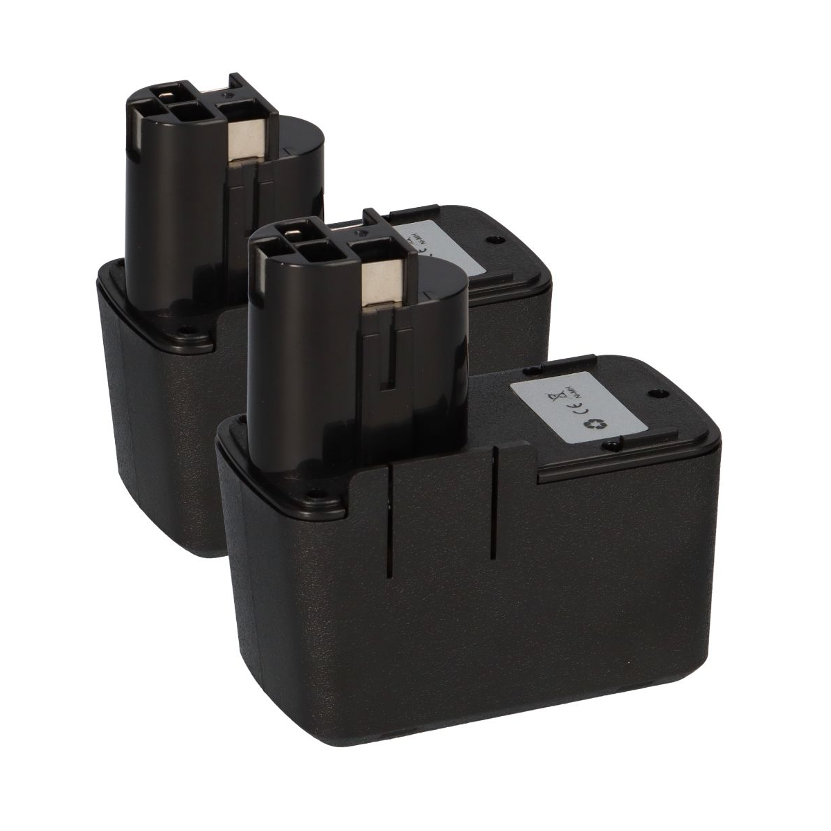 2x XCell Werkzeugakku für Bosch Ni-Mh 7,2V 2000mAh