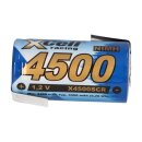 XCell Racing Einzelzelle Ni-MH 4500mAh 1,2V Sub C X4500SCR mit Z- Lötfahne