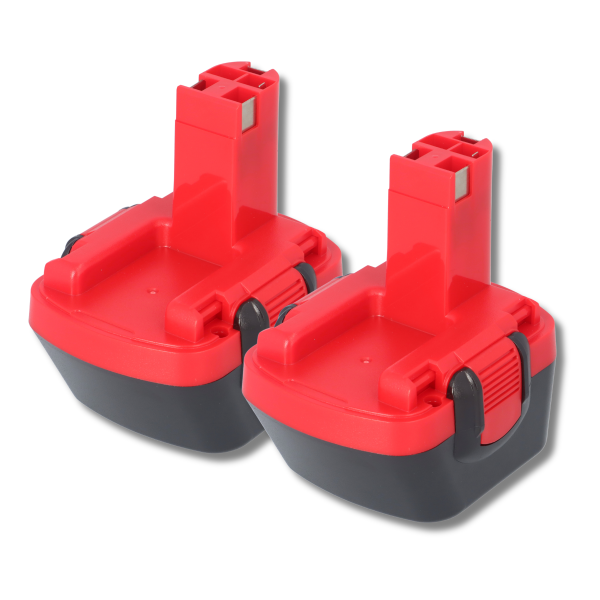2x PATONA Premium Akku 12V 3300mAh für Bosch BAT043