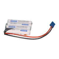 eneloop NiMH Akkupack 4,8V 800mAh F1x4 – Graupner-Ansc