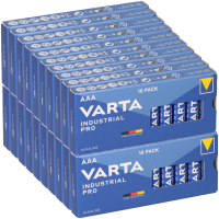 200x VARTA Industrial Micro AAA MN2400 Alkaline 4003 LR03 Ho