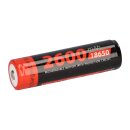 2x XCell Li-Ion 3,7V 2600mAh PCM Zelle 4/3 FA protected,...