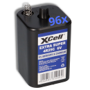 96x XCell 4R25 6V-Block Batterie SET 6 Volt 9500 mAH