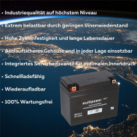 4x 6V 20Ah AGM Akku Gel Bleiakku 6V 20Ah Batterie Modellbau 