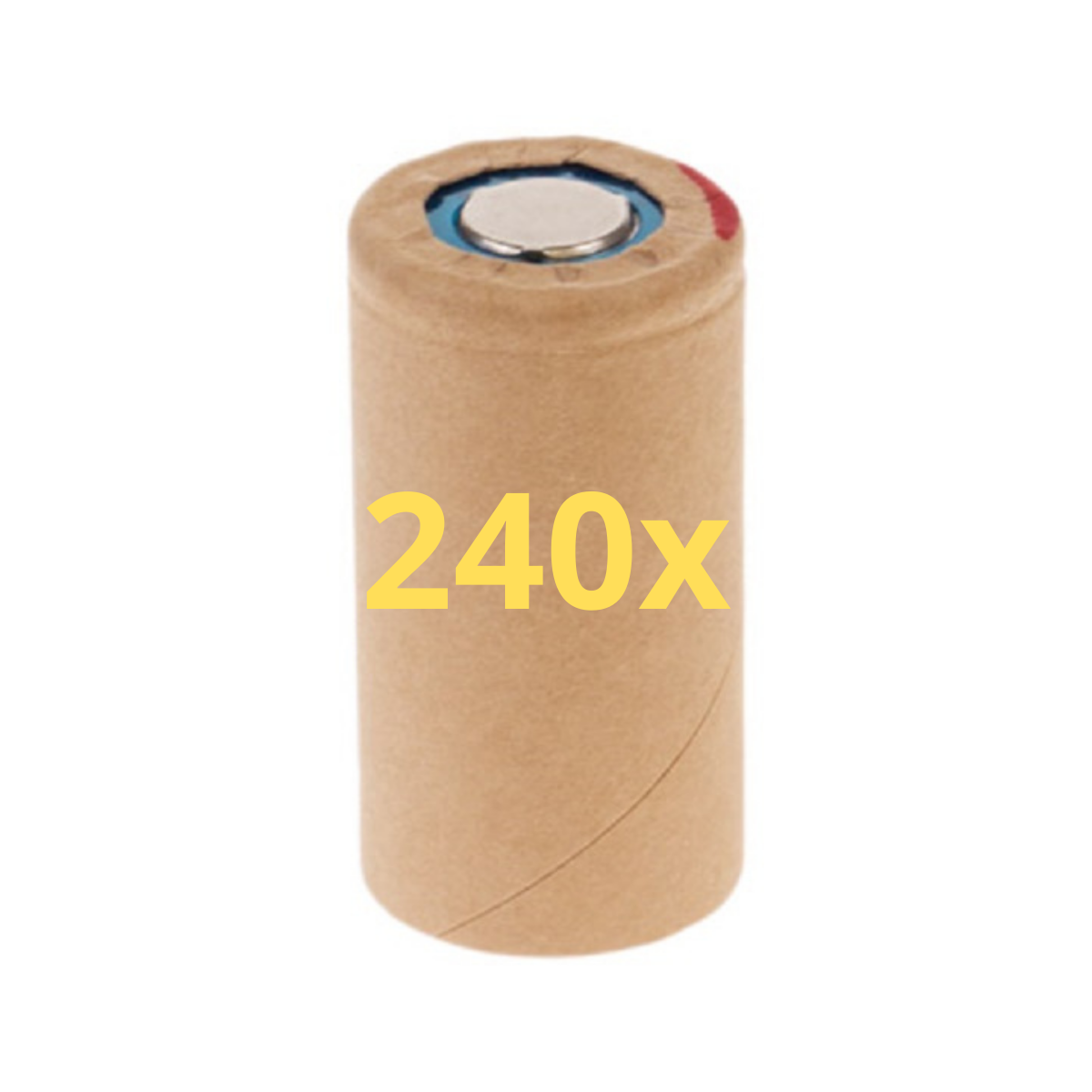 240x Panasonic Akku Sub-C 1,2V 3000mAh PBK300SCEY1 PP Pappmantel