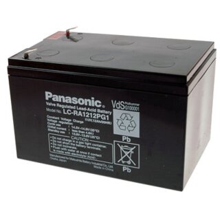 Panasonic Blei-Akku LC-RA1212PG1 Pb 12V 12Ah VdS, Faston 6,3 + Medical