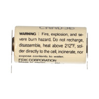 FDK CR17335SE 3V 1800mAh 2/3A Li gallery 7_2nd