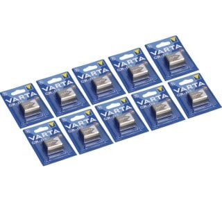 10x CR-P2 CRP2 Foto-Batterie Lithium 6V VARTA Profi