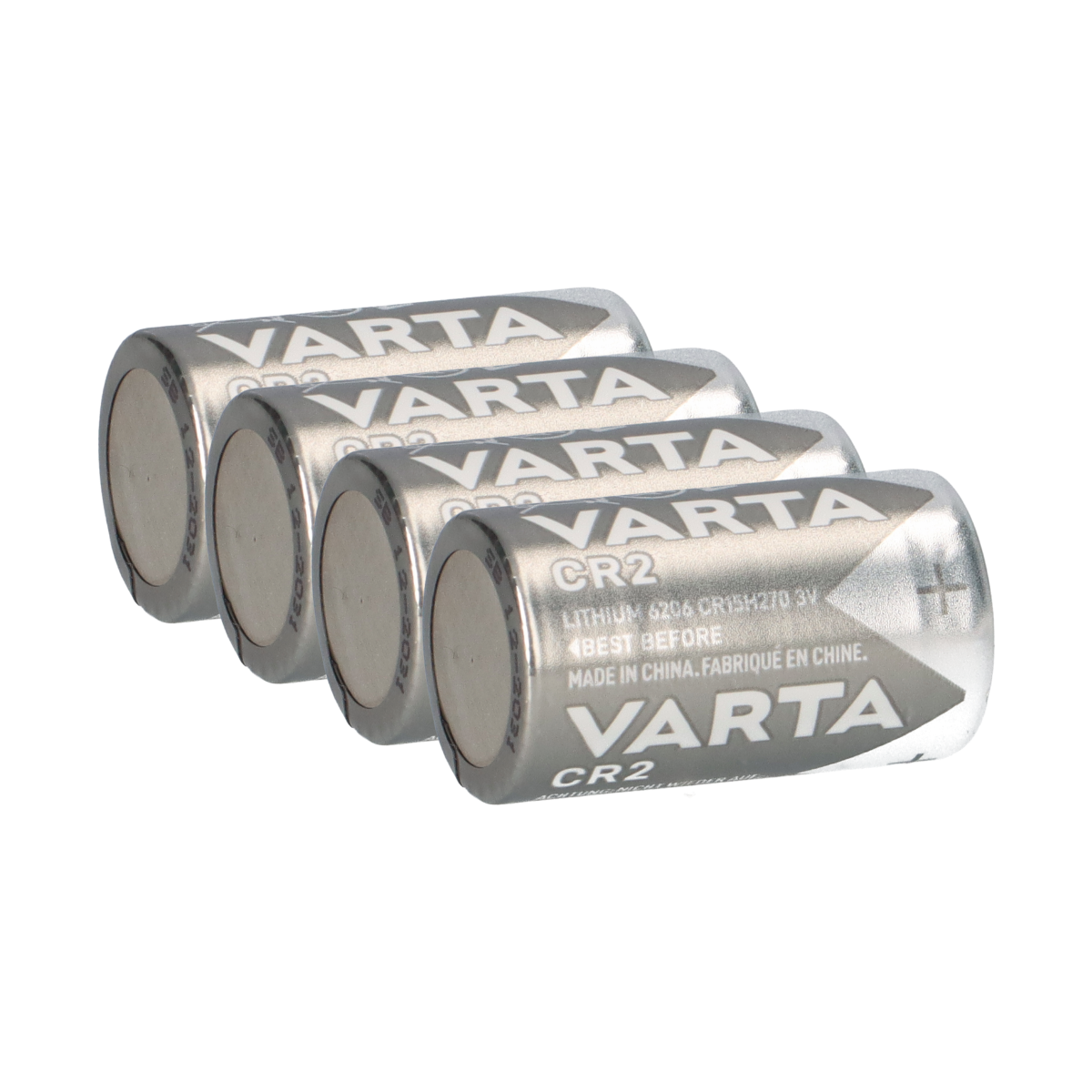 4x Varta Photobatterie CR2 Lithium 3V 920mAh 1er Blister Foto