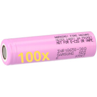 100x Samsung INR 18650 30Q Akkus 3,7V Li gallery