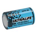 4x Ultralife Lithium 3,6V Batterie LS 14250 - 1/2 AA -...