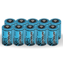 10x Ultralife Lithium 3,6V Batterie LS14250 1/2 AA...