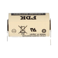 4x FDK CR14250SE-FT1 3V 850mAh 1/2AA Lithium Batterie &ndash