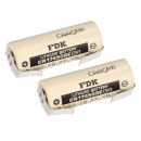 2x FDK Lithium 3V Batterie CR 17450SE A - Zelle U...