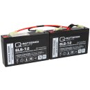 Ersatz-Akku APC-Back-UPS RBC18 Batterie Modul Plug &...