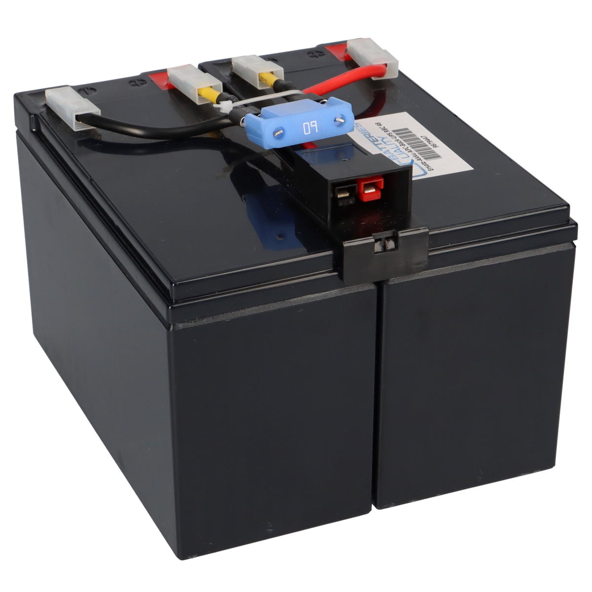 Ersatz-Akku für APC-Back-UPS RBC48 fertiges Batterie Modul zum Austausch Plug & Play
