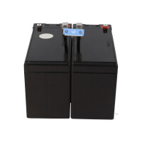 APC RBC9 kompatibler Ersatzakku - Smart-UPS 700 RM - 2x 12V 