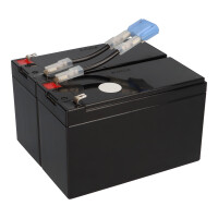 APC RBC9 kompatibler Ersatzakku - Smart-UPS 700 RM - 2x 12V 