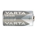 3x Varta Photobatterie CR123A Lithium 3V 1480mAh 1er Blister