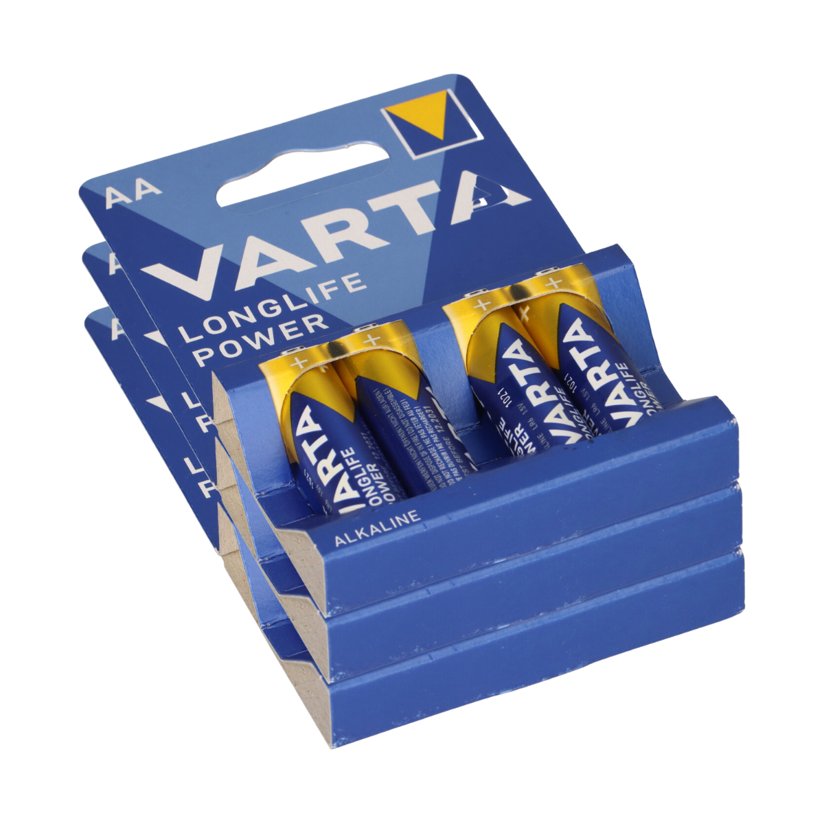 12x Varta 4906 Longlife Power AA im 4er Blister Mignon