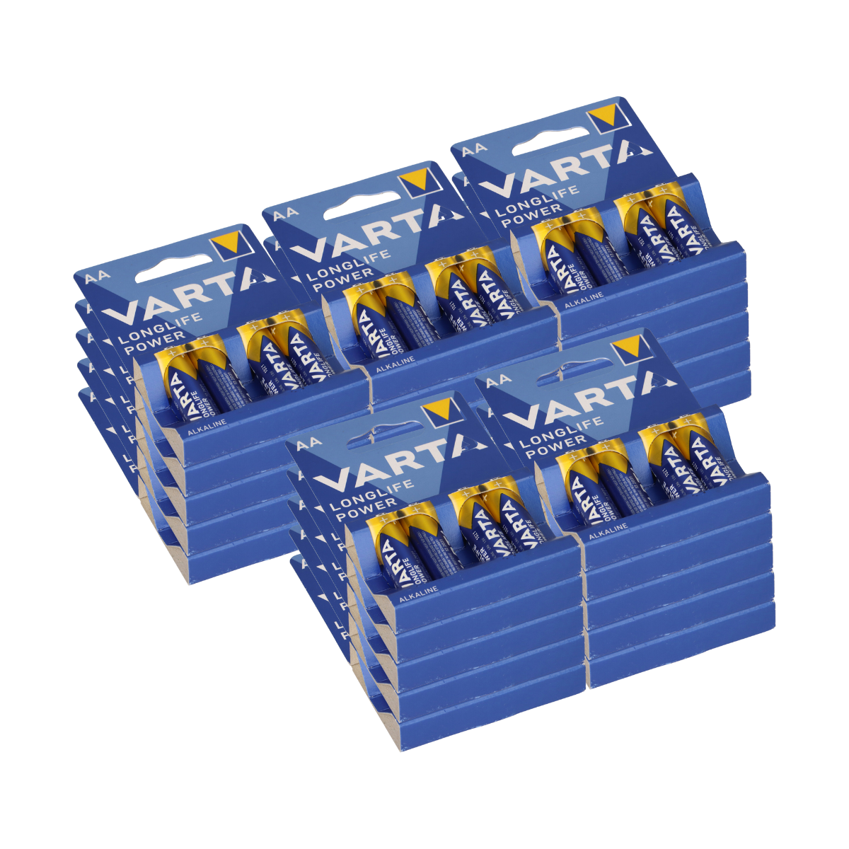 100x Varta 4906 Longlife Power AA im 25x 4er Blister Mignon
