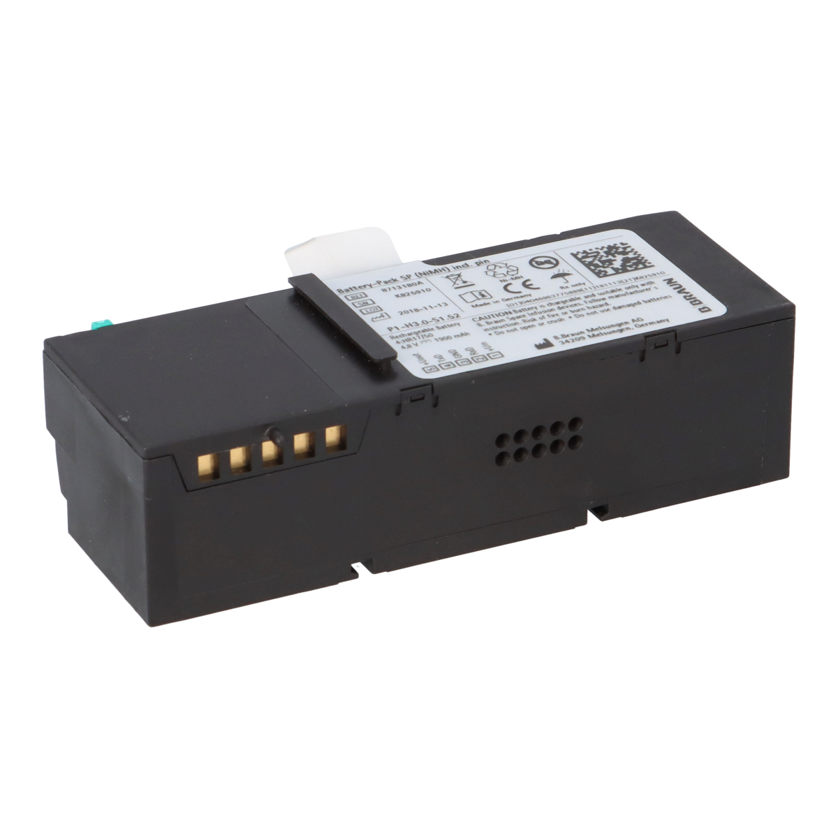 Akku für B.BRAUN PERFUSOR SPACE INFUSOMAT SPACE NiMH 4,8V 2,1Ah mit Pin 8713180A