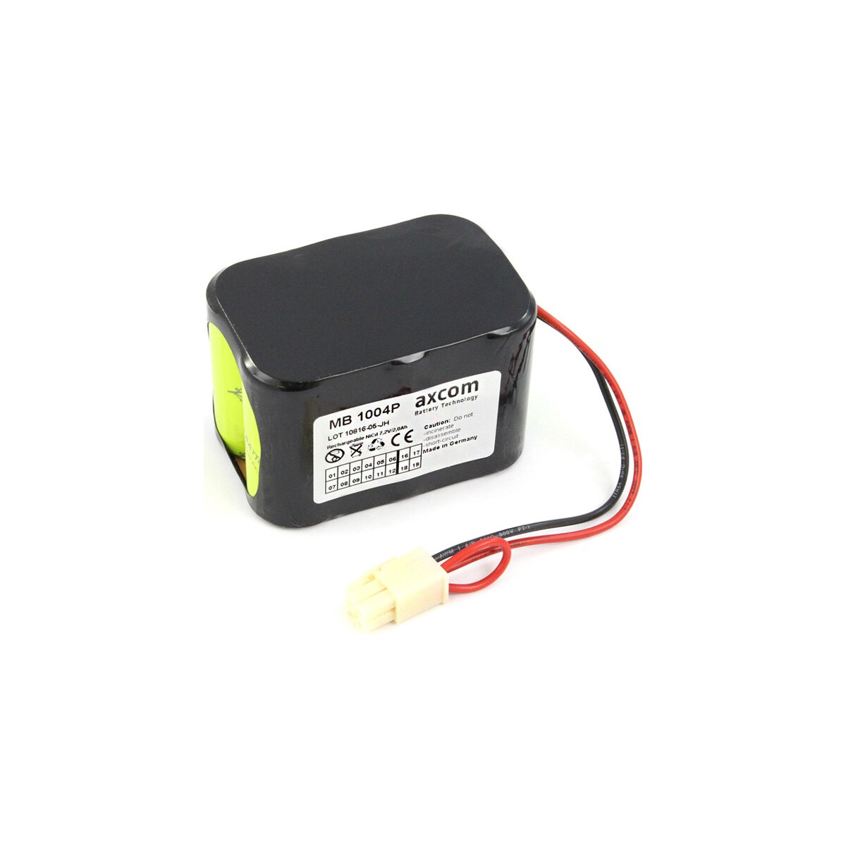 Akku für B.BRAUN Infusomat FM PERFUSOR FM 7,2V 2AH NiCd 3450635-7