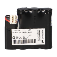 Akku für B.BRAUN PERFUSOR COMPACT NiCd 3,6 V 0,6 AH 871