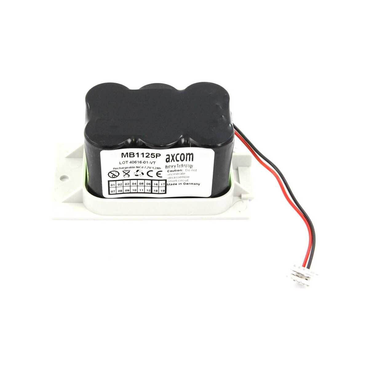 Akku für B.BRAUN INFUSOMAT FMS INFUSOMAT P 7,2V 1,2AH NiCd 34502556