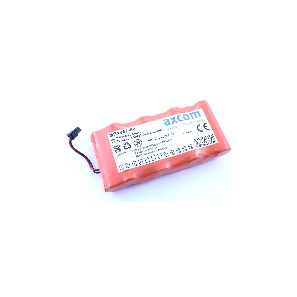 14,4V Akku 6,8Ah Lithium für Siemens SC6002XL SC6802XL Dräger Infinity Gamma/Delta MS30502/MS31385
