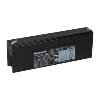 Blei-Akku für Ventilator 710 von Siemens Panasonic LC-R122R2PG Pb 12V 2,2Ah