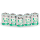 5x Saft Lithium 3,6V Batterie LS 14250 - 1/2 AA - LS14250...