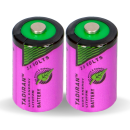 2x Tadiran Lithium 3,6V Batterie SL 750/S 1/2AA - Zelle...