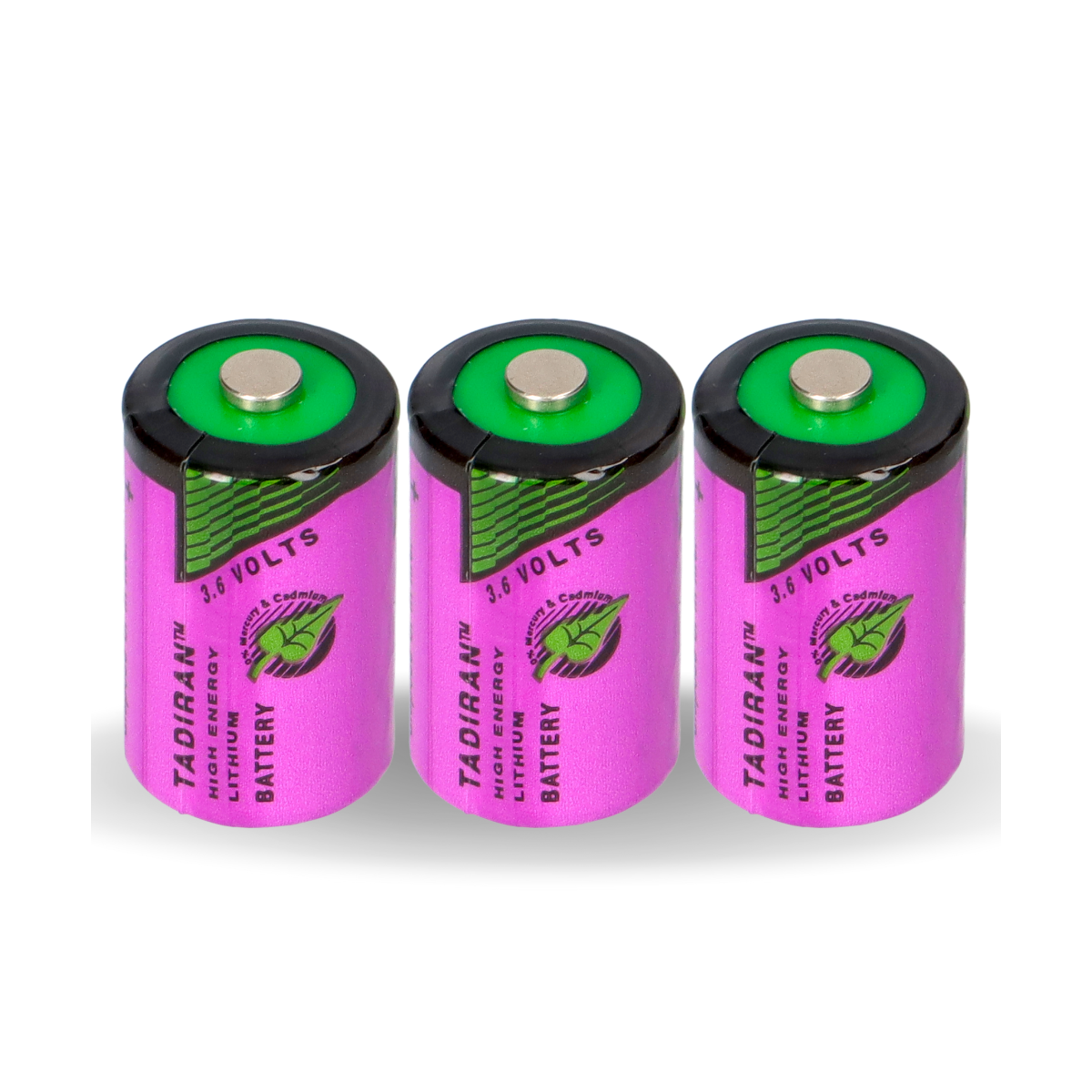 3x Tadiran Lithium 3,6V Batterie SL 750/S 1/2AA - Zelle 14250