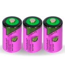 3x Tadiran Lithium 3,6V Batterie SL 750/S 1/2AA - Zelle...