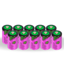 10x Tadiran Lithium 3,6V Batterie SL 750/S 1/2AA - Zelle...