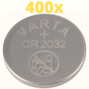 400x Varta Lithium 3V CR2032-P Bulk 3V/220mA lose CR 2032