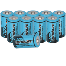 10x Ultralife UHE-ER26500 bobbin cell - C Rundzelle...