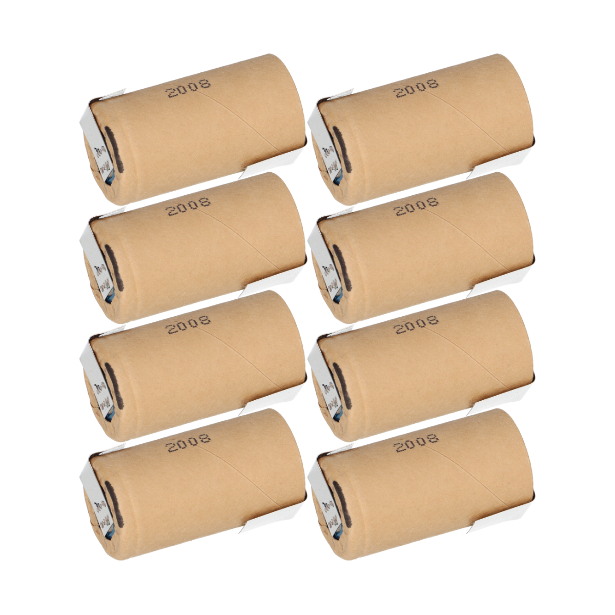 8x Panasonic Akku Sub-C 1,2V 3000mAh PBK300SCEY1 PP NiMH Z-Lötfahne