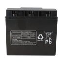 Set Q-Batteries BL 12-5 Ladegerät 5A + Multipower MP18-12 Batterie Bleigel Akku 12V 18Ah 17Ah
