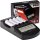 XCell BC-X1000 Pro Akku & USB Ladegerät + 8x LSD Plus Mignon AA 2550mAh Akkus + 2 Box