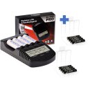 Kraftmax BC-4000 Pro Akku & USB Ladegerät + 8x LSD Plus...