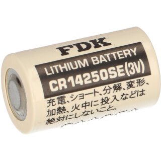 FDK Lithium 3V Batterie CR 14250SE 1/2AA - Zelle