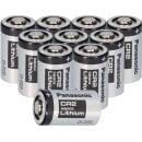 10x Panasonic Photobatterie CR2 Lithium 3V 850mAh...