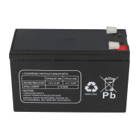 4x Multipower MP1236H 12V 9Ah AGM – passend für D