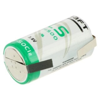 Saft Lithium 3,6V Batterie LS 26500 + LF U-Form / Gefahrgut C Zelle